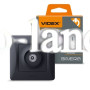 Розетка TV телевизионная одинарная черный графит Videx Binera 